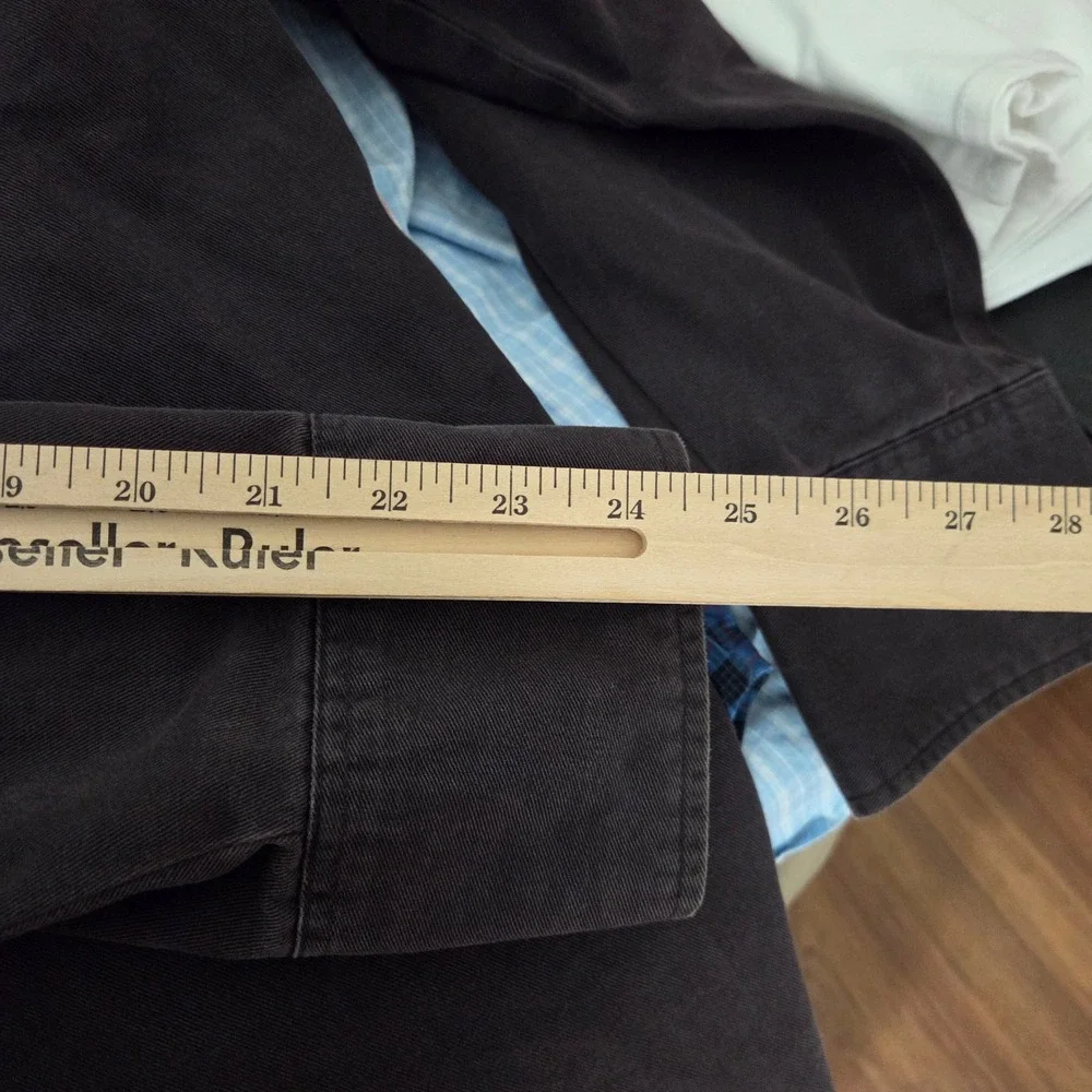 VTG Wrangler Shirt Men X Long Tails Western Snap Long Sleeve Brown Regular Fit - Picture 9 of 10